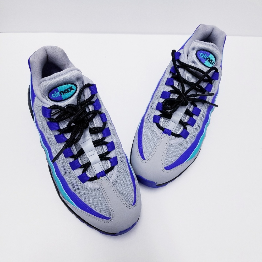 Nike Air Max 95 OG Aqua Running Training Shoes AT2 - Picture 2 of 8